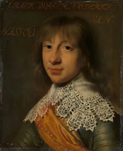 Portrait Of William Frederick Count Of Nassau Dietz