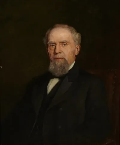 Portrait Of William J Holliday