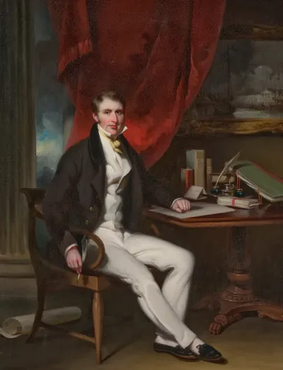 Portrait Of William Jardine 1784 1843