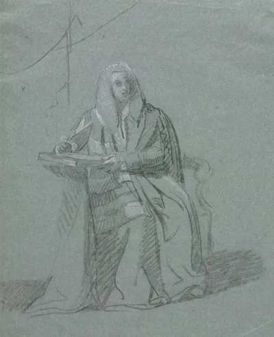 Portrait Of William Murray Earl Of Mansfield 1705 1793