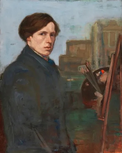 Portrait Of William Orpen 1878 1931 Artist