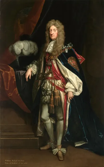 Portrait Of William Russell 1st Duke Of Bedford 1616 1700