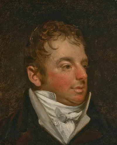 Portrait Of William Travis C 1752 1835