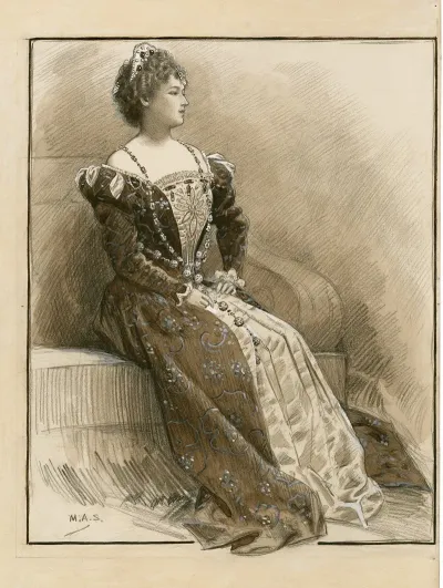 Portrait Of Winifred Emery