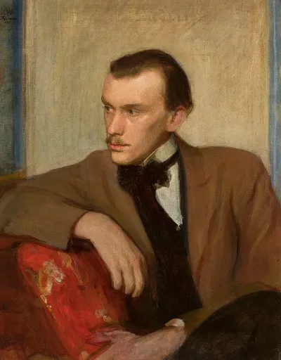Portrait Of Wlodzimierz Perzynski Writer