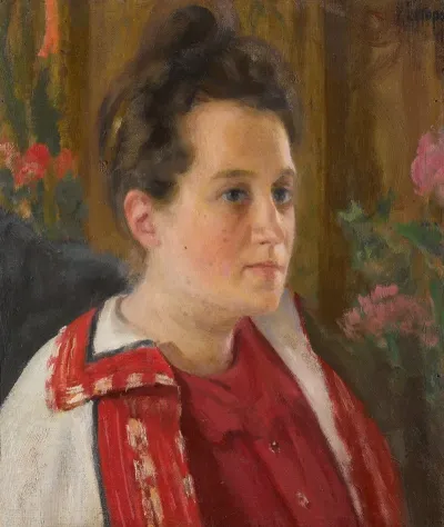Portrait Of Yulia Ivanovna Kazarina