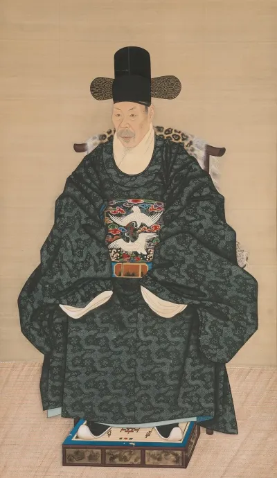 Portrait Of Yun Dongseom 1710 1795