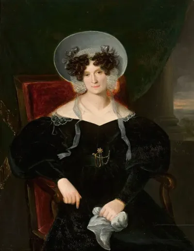 Portrait Of Zofia Potocka Nee Branicka Wife Of Artur