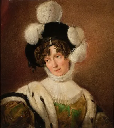 Portrait Of Zofia Potocka Nee Branicka