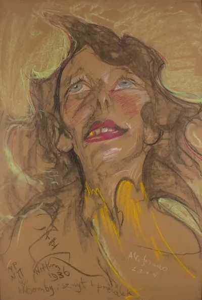 Portrait Of Zofia Szumanowa Nee Szczepanowska