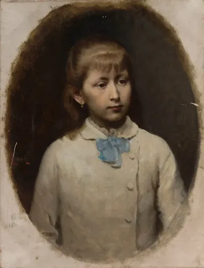 Portrait Of Zosia Kraszewska 1863