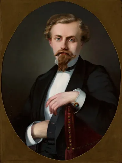 Portrait Of Zygmunt Laskowski Chief Of The Insurgent Militia