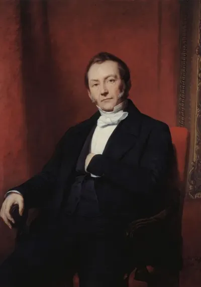 Portrait Presume De Jean Abraham Nottebohm