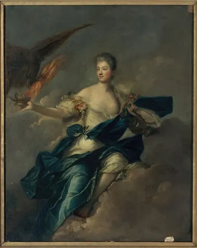 Portrait Presume De Mme De Mailly 1710 1751 En Hebe