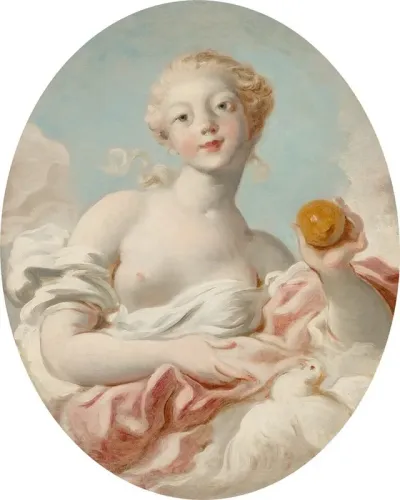 Portrait Said To Be Mademoiselle Marie Catherine Colombe As Venus