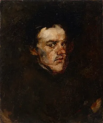 Portrait Sketch Charles H Freeman
