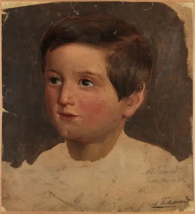 Portrait Study Of A Boy