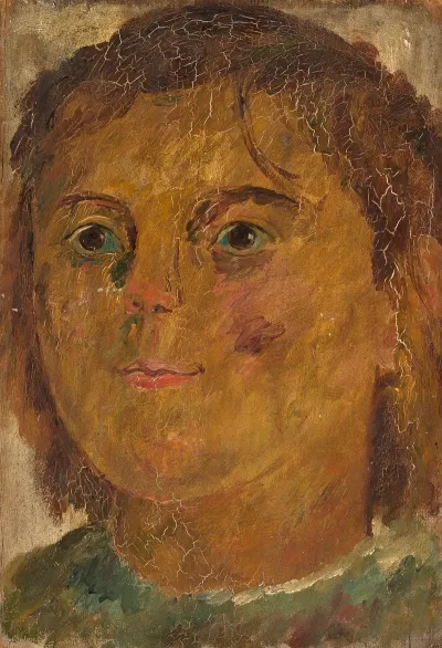 Portrait Study Of A Little Girl