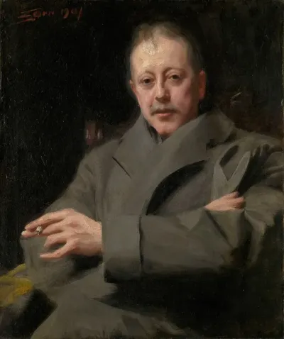 Portrait Study Of A Man