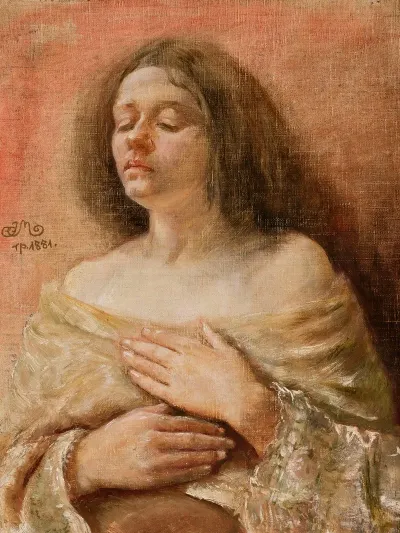 Portrait Study Of A Woman 2