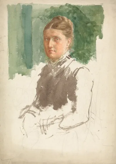 Portrait Study Of A Woman 3