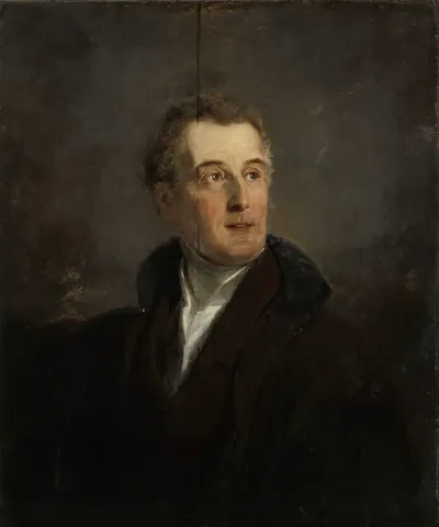Portrait Study Of Arthur Wellesley Duke Of Wellington