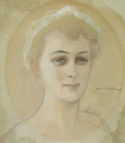 Portrait Study Of Baroness Naomi Emi De La Chapelle