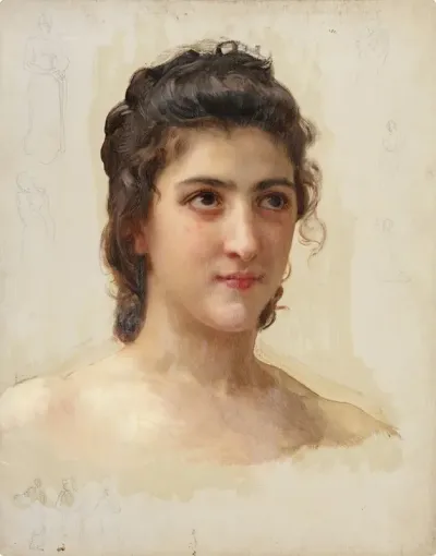 Portrait Study Of Gabrielle Drunzer