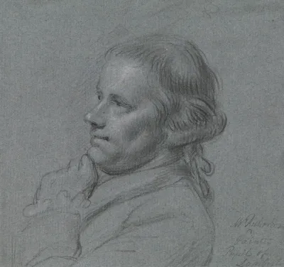 Portrait Study Of John Inigo Richards R A