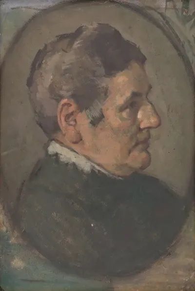 Portrait Study Oval