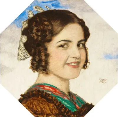 Portrat Der Tochter Mary