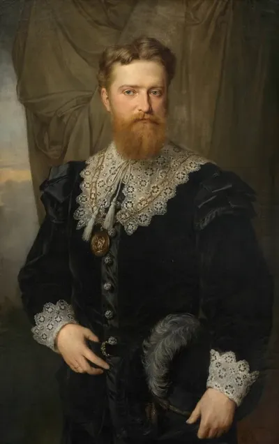 Portrat Des Jungen Karl Lueger