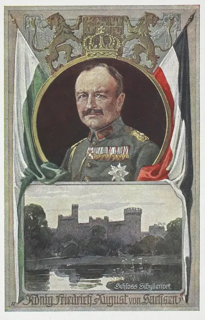 Portrat Des Konigs Friedrich August Von Sachsen Schloss Sibyllenort