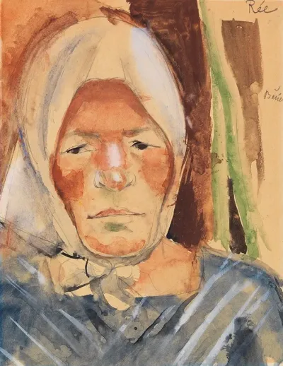 Portrat Einer Bauerin 2