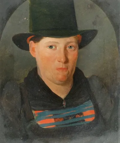 Portrat Einer Bauerin