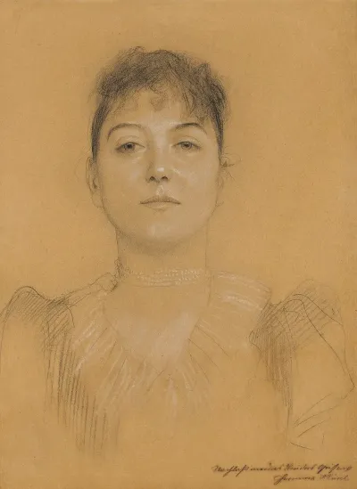 Portrat Einer Frau