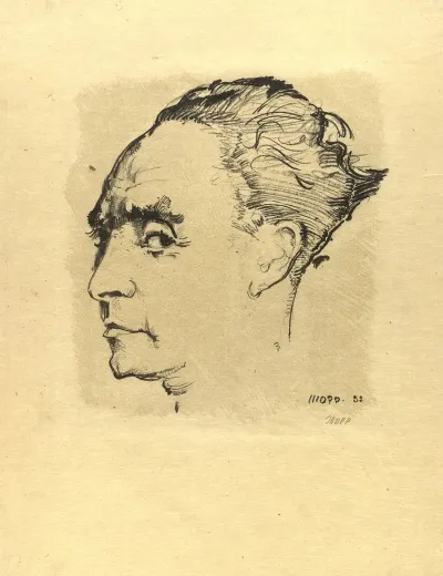Portrat Ernst Deutsch