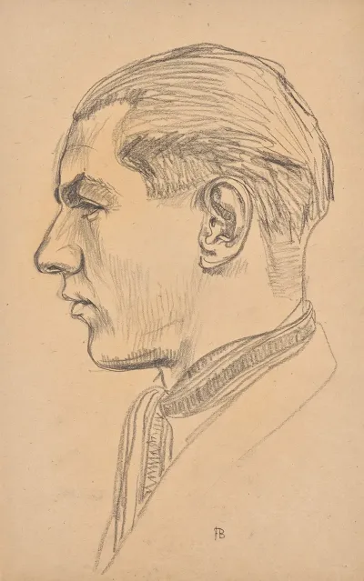 Portrat Franz Barwig Des Jungeren