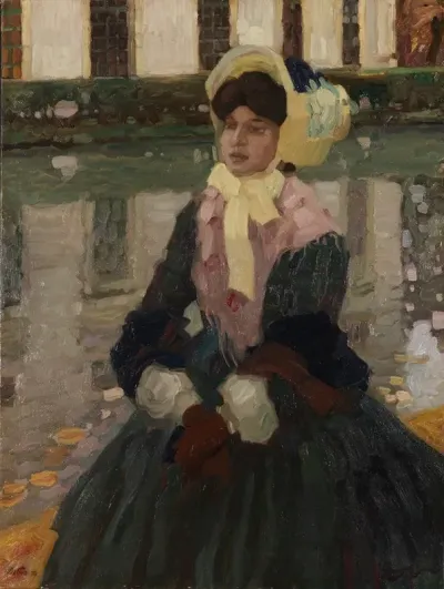 Portrat Veronika Kirmaier Im Schleissheimer Garten