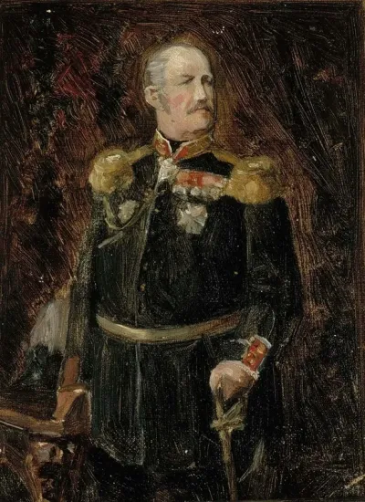 Portratt Av Generaladjutanten Greve Adolf Aminoff