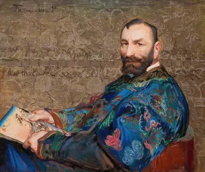 Portret Feliksa Jasienskiego W Blekitnym Kaftanie