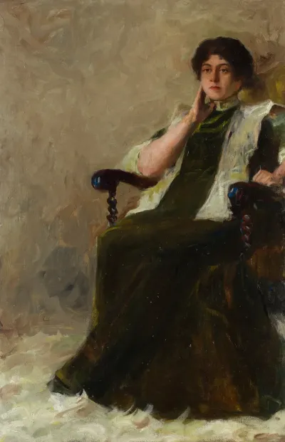 Portret Gabrieli Zapolskiej Zony Stanislawa Janowskiego
