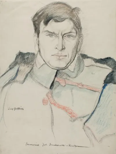 Portret Juliusza Kaden Bandrowskiego Porucznika Legionow Polskich