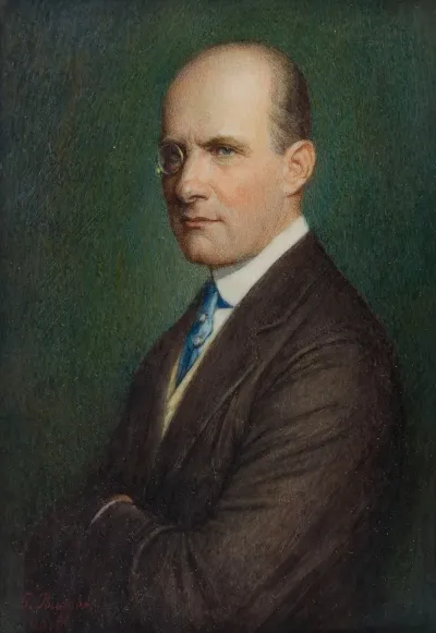 Portret Mezczyzny Z Monoklem