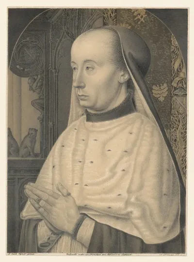Portret Of Charles Ii Of Bourbon