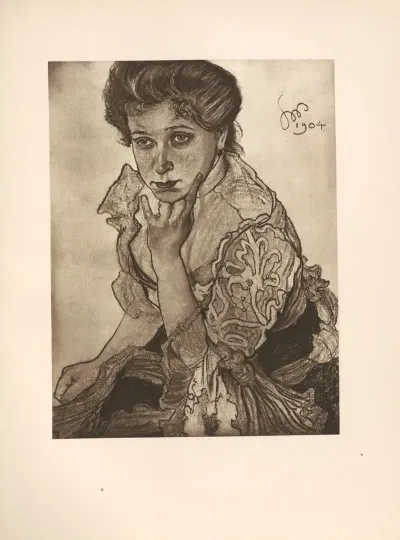 Portret P Leonowej Sternbachowej