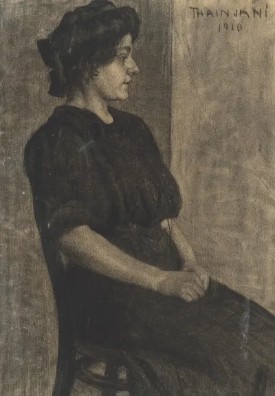 Portret Sediacej Zeny