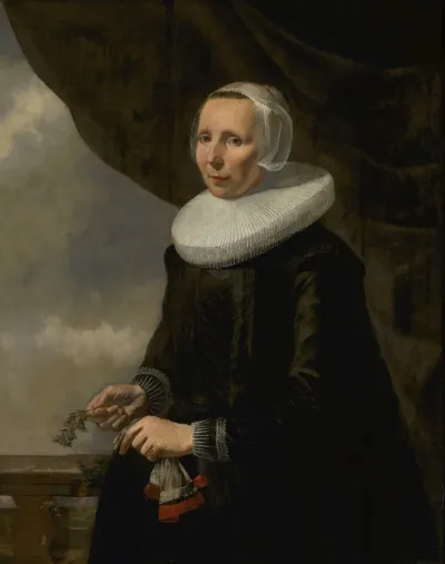 Portret Van Aechje Claesdr Moer 1585 1640