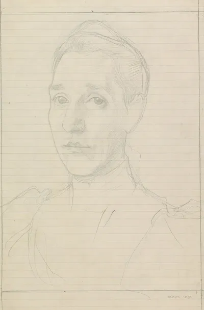Portret Van Anna Dorothea Veth Dirks