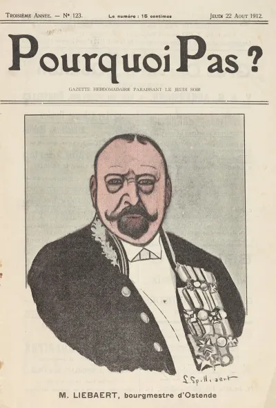 Portret Van Burgemeester Liebaert
